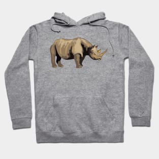 Rhino Image Hoodie